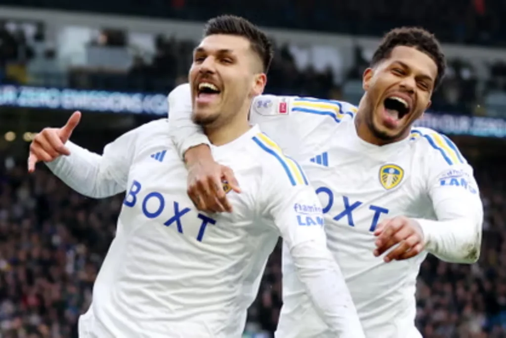 Ipswich Town VS Leeds United Timeline