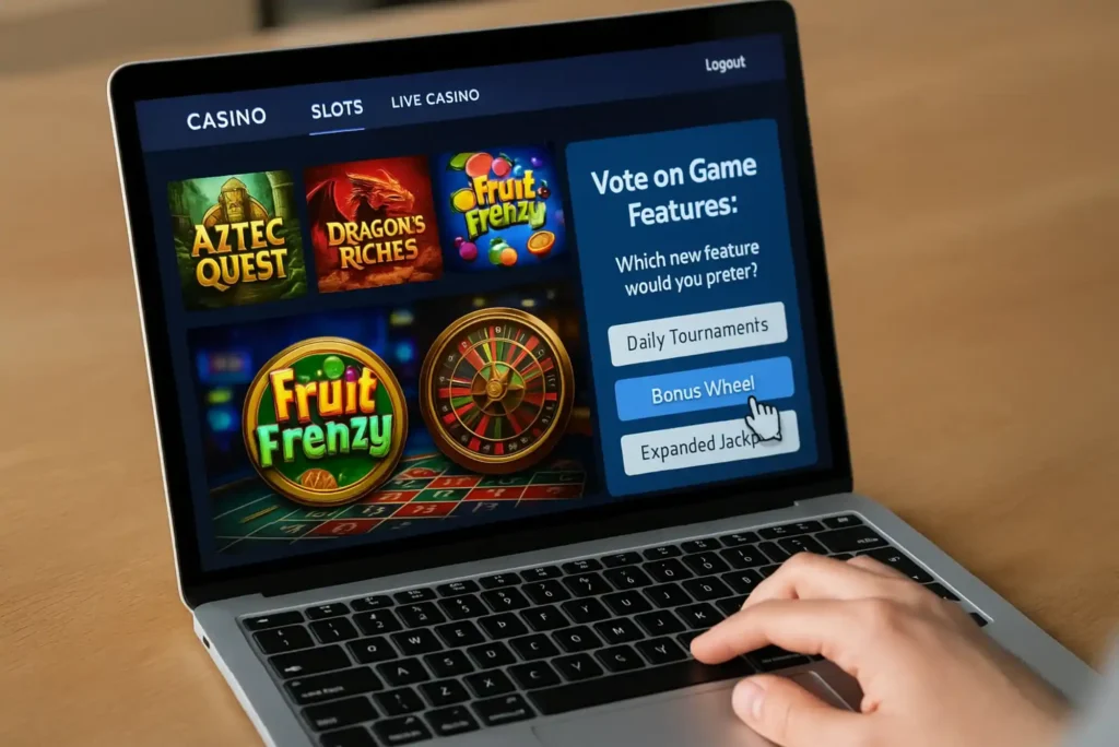 Which UK Online Casinos Let Users Vote on Game Features