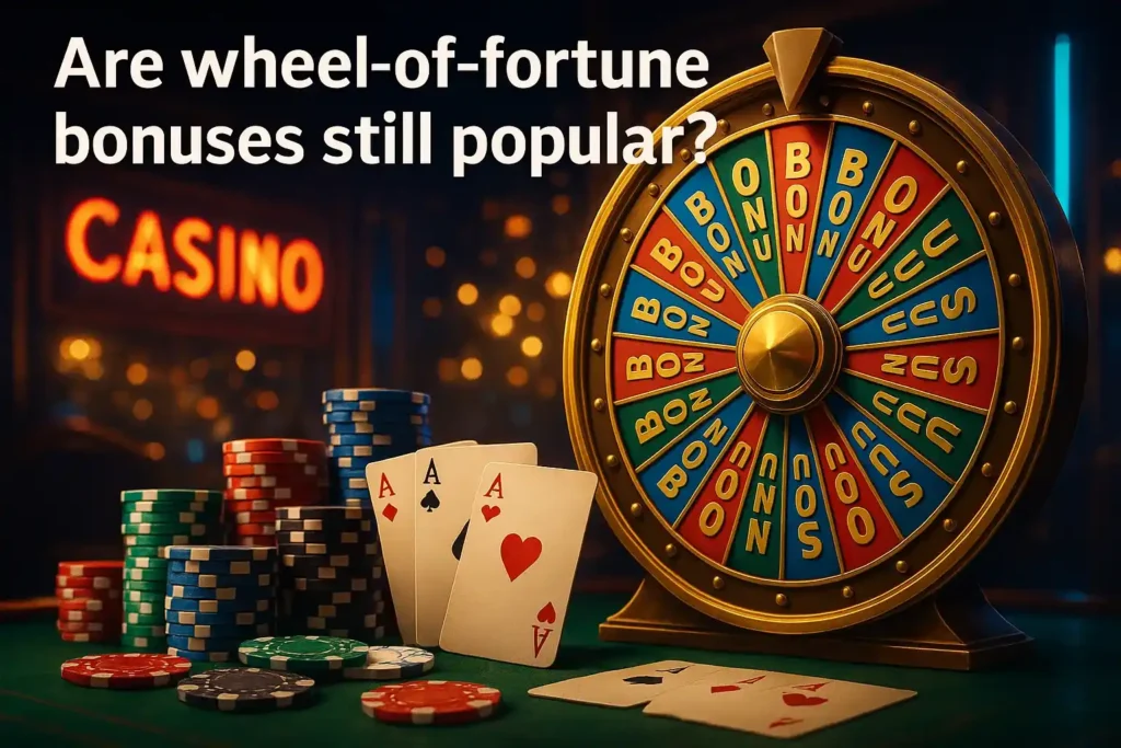 Are wheel-of-fortune bonuses still popular