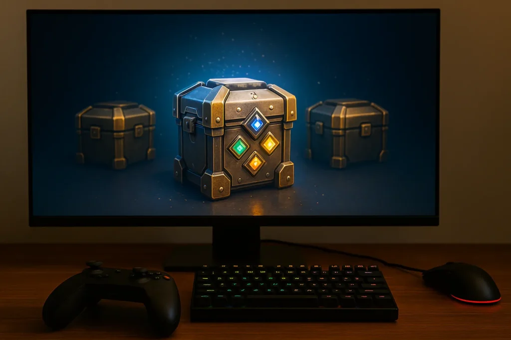 Are Loot Boxes in Gaming Basically Gambling Tricks